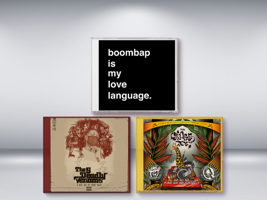 3 Beat Tape Bundle | Boombap Is My Love Language, Five Deadly Venoms, Giraffe Tape