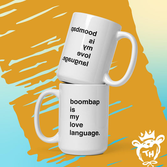 Boombap Is My Love Language - 15 oz Mug