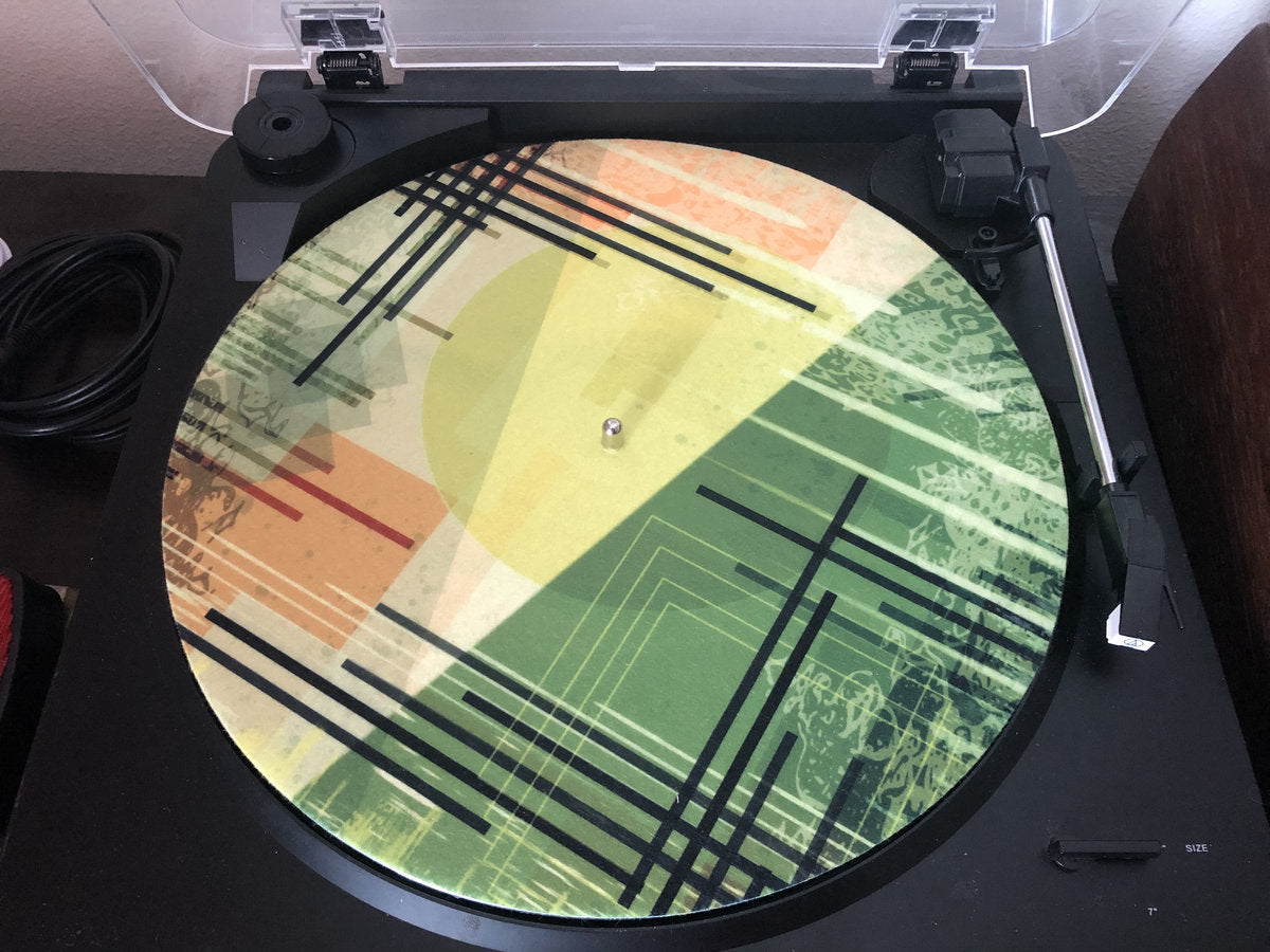 Vinyl Slipmat (Yall Still Ain't Washing Yall Hands Design)