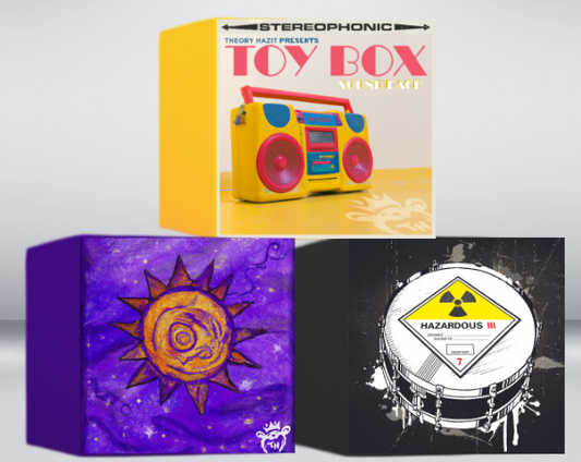 3 Pack Bundle - Toy Box | Sun, Loops, and Stars | Hazardous Drum Pack