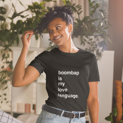 Boombap Is My Love Language - Softstyle Unisex T-shirt